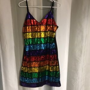 pride sequin dress